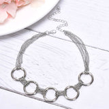  Elegant Stainless Steel Slave Collar 