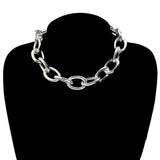  Chunky Metal BDSM Collar 