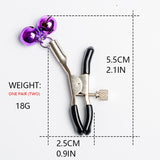  Seductive Clang Nipple Clamps With Bells 