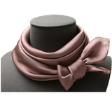  Solid Color Satin Knotted Gag 