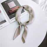  Solid Color Satin Knotted Gag 