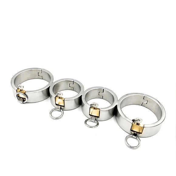 Stainless Heavy Duty Pillory Bondage Rings