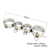  Stainless Heavy Duty Pillory Bondage Rings 