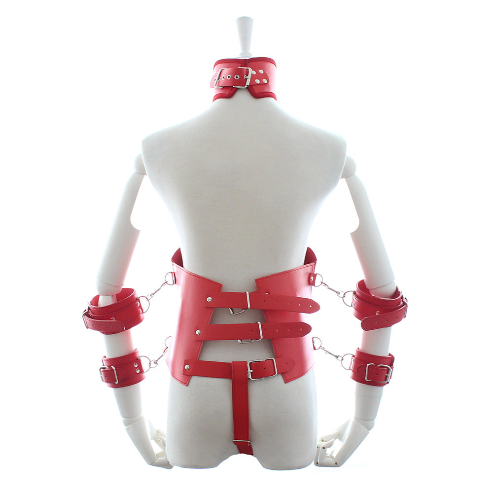 Slave Perfect Leather Harness BDSM Outfit – Cum Swing With Me