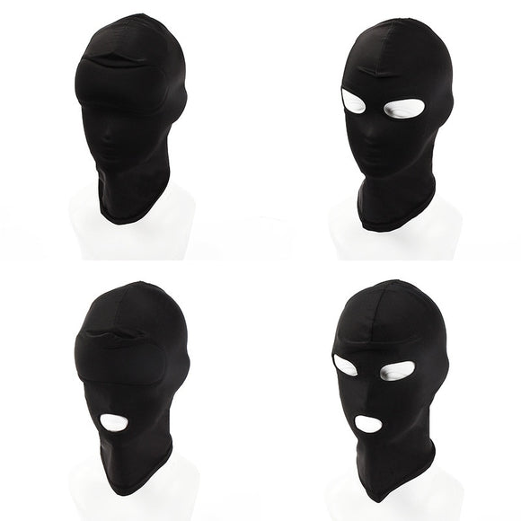 Black Polypropylene Fabric Restraint Masks