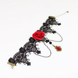  Classy Lace Rose Collar 