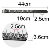  Slave's Black Spiked Collar 
