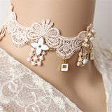  Vintage Lacy Pink Collar 