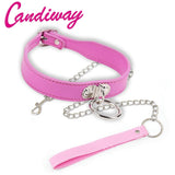  Slave Control Choker Leash 