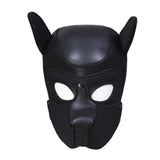  Canine Petplay Bondage Mask 