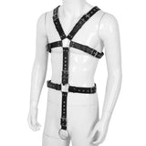  Men's Full Body Harness BDSM Gear 