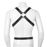  Men's Full Body Harness BDSM Gear 