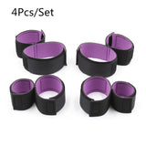  Chic Spandex Bondage Restraints 4pcs Set 