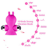  Naughty Bunny Nipple Stimulator Sex Toy 