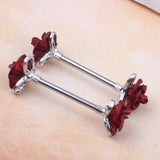  Kiss From A Rose Nipple Piercings 