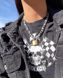  Mistress Lover Men's Padlock Necklace 