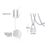  Reward for Slave Lock Chain Necklace 