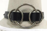  Triple Ring Male Slave Collar 