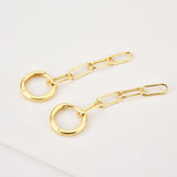  Pull My Bosom Gold Nipple Piercings 