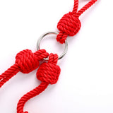  Collar and Handcuffs Bondage Ropes Harness 