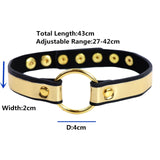  Golden O Ring Choker 