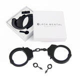  Real Deal Black Metal Restraint Cuffs 