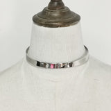  Basic Metal Choker Collar 
