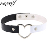  Two-Toned Heart Collar 