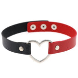  Two-Toned Heart Collar 