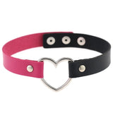  Two-Toned Heart Collar 