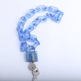  Transparent Locking Choker 