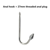  Ribbed Delight BDSM Anal Hook 