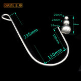  Hand-Polished Stainless Ass Hook 