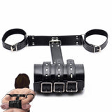  Forced Submission Leather Restraints 
