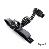  Forced Submission Leather Restraints 