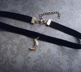  Bewitching Crescent Moon Collar 