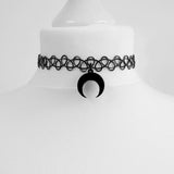  Bewitching Crescent Moon Collar 