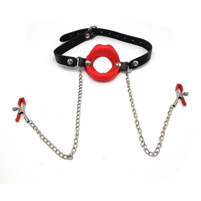 Pinch Me Open Mouth Gag Bondage Toy