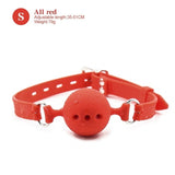  Moan With Pleasure Wiffle Ball Gag 