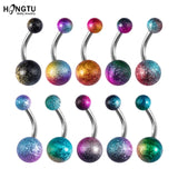  Bright Colored Vertical Hood Bar Piercing 