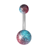  Bright Colored Vertical Hood Bar Piercing 