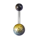  Bright Colored Vertical Hood Bar Piercing 