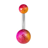  Bright Colored Vertical Hood Bar Piercing 