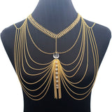  Luscious Submissive Body Chain Sexy Jewelry 