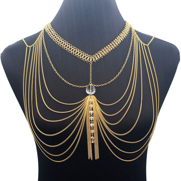 Luscious Submissive Body Chain Sexy Jewelry