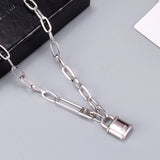  Voguish Slave Padlock Necklace 