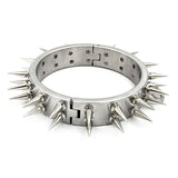  Spiked Choke Collar BDSM Neckband 