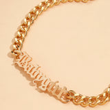  Chained Baby Girl Collar 