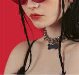  Stainless Dog Collar Sex Neckband 