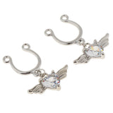  Winged Jewel Nipple Cuffs 
